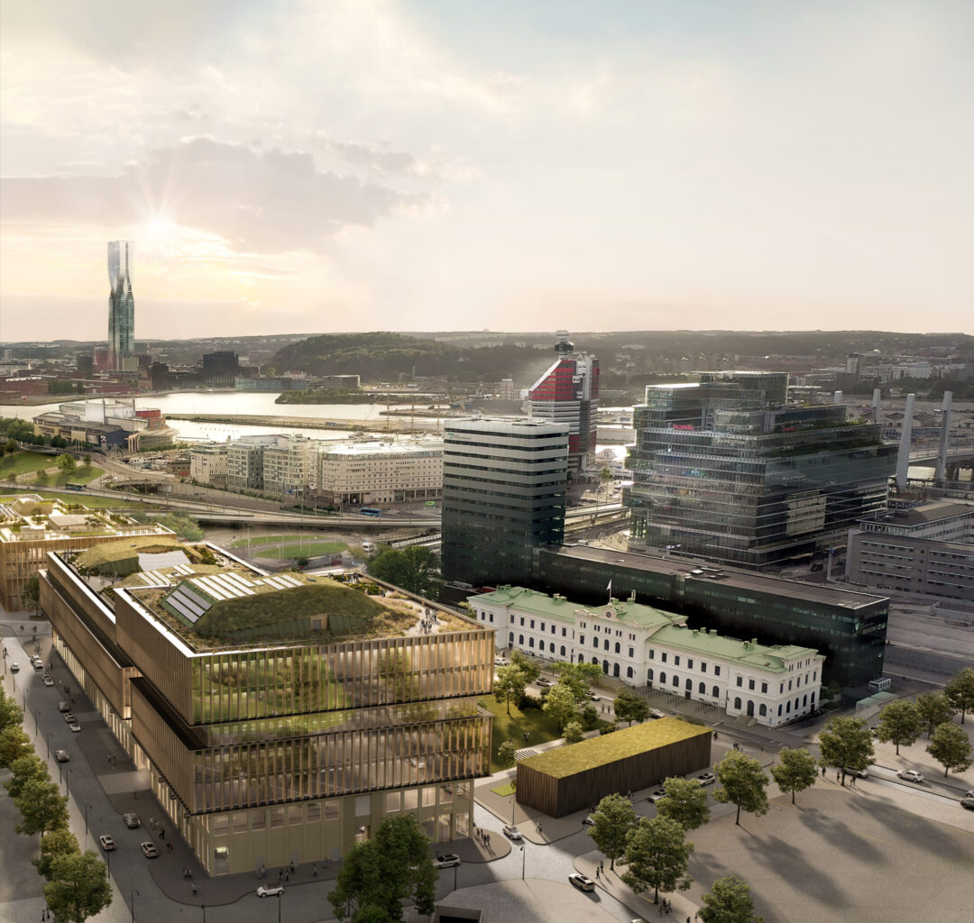 Park Central Goteborg med stationshus